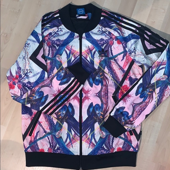 ADIDAS x Farm Bird Florera Superstar Jacket - Picture 6 of 16